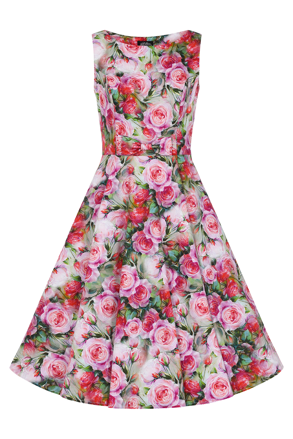 Lola Floral Swing Dress in Extended Sizing